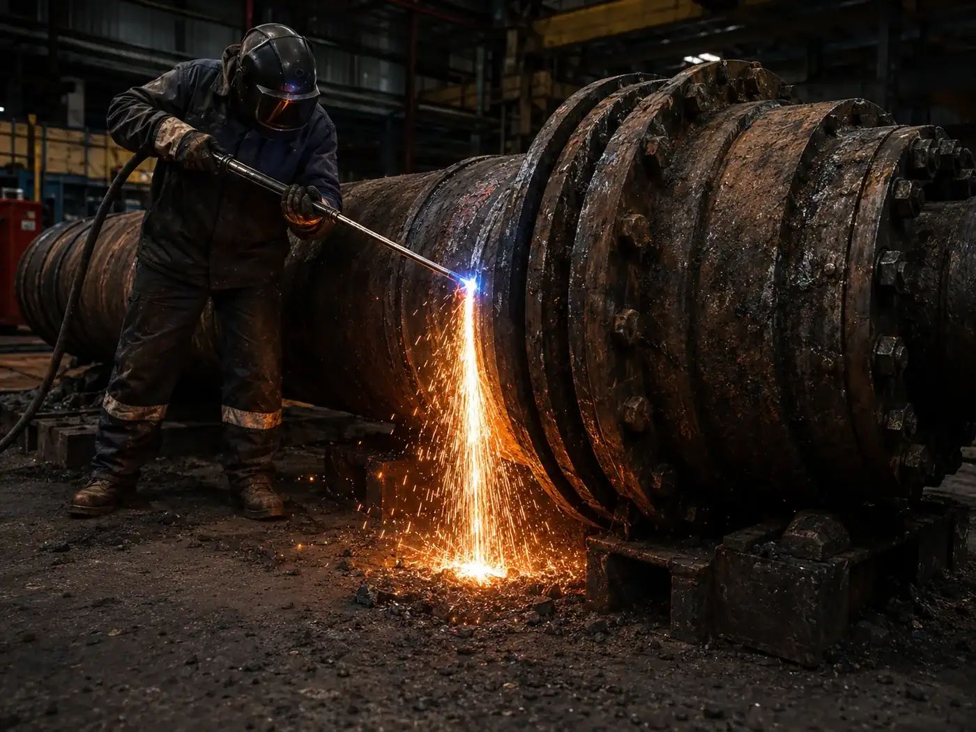 Guide : La lance thermique : découper ce qu'aucune disqueuse ne sort