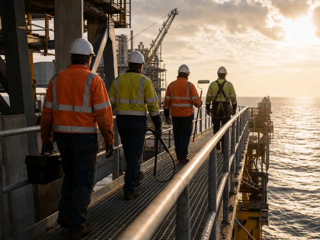 Guide : Qui monte à bord : les métiers réels de l'offshore australien