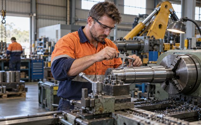 Offre : Fitter & Turner, usinage et maintenance en atelier